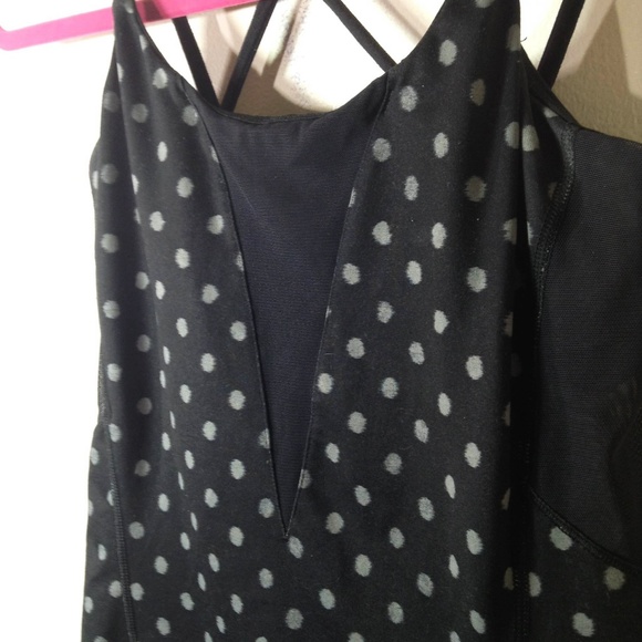 LuLulemon Mesh Polka Dot Tank - Picture 2 of 5